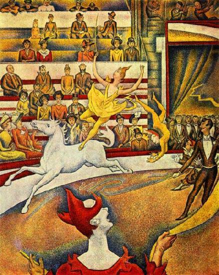 Georges Seurat The Circus, Spain oil painting art